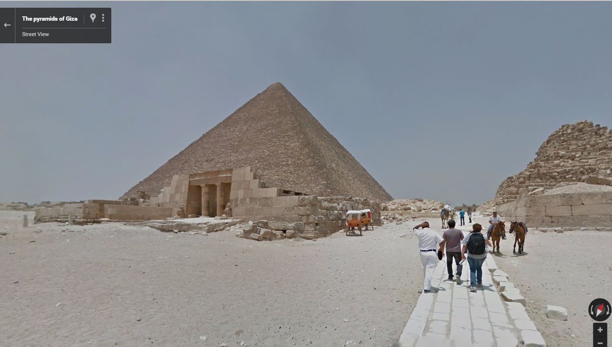 הפירמידות, גלריית מקומות נידחים