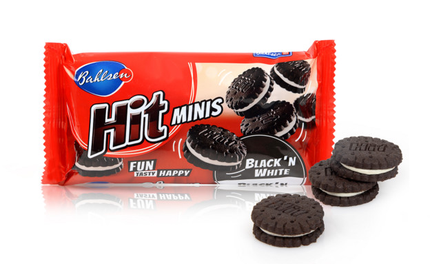 עוגיות Hit Minis בשחור לבן, בלזן (צילום: אפרת אשל,  יחסי ציבור )