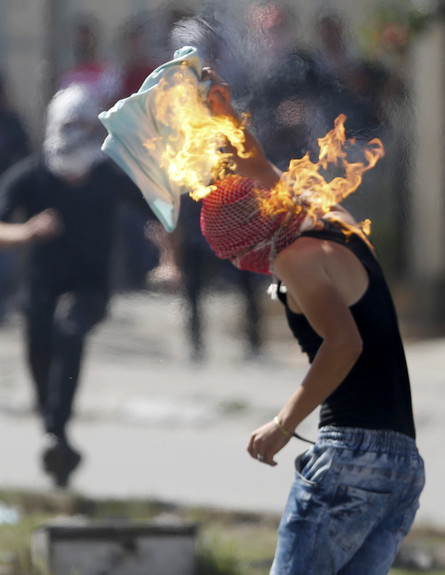 הימים שעוברים על כוחות הביטחון (צילום: ap)