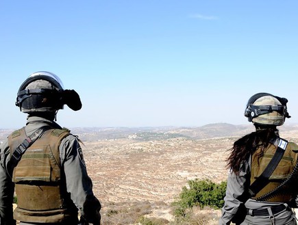 הימים שעוברים על כוחות הביטחון (צילום: משטרת ישראל)