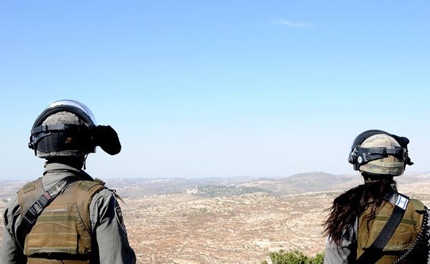 הימים שעוברים על כוחות הביטחון (צילום: משטרת ישראל)