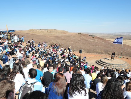 מסע בעקבות לוחמים 2015 (צילום: יחידה להכנה לצה