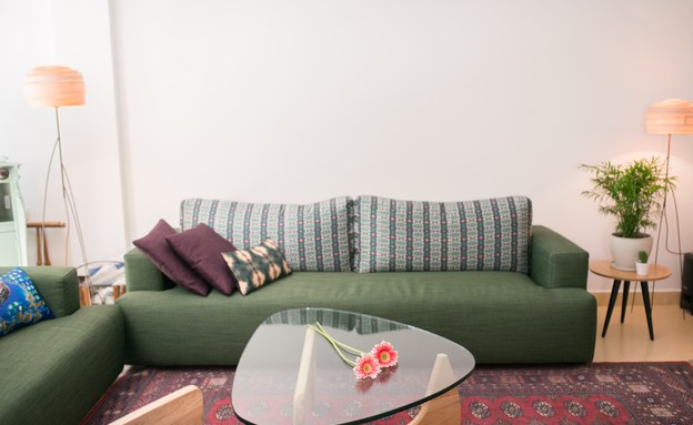 רחל ורשבסקי, ספה בסלון (5) (צילום: נטלי שור)