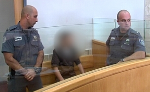אחד הנאשמים בביהמ"ש, ארכיון (צילום: חדשות 2)