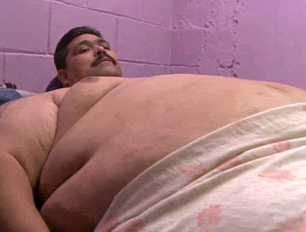 האיש השמן בעולם (צילום: CEN)