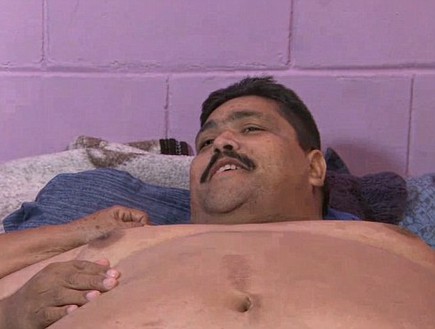האיש השמן בעולם (צילום: CEN)