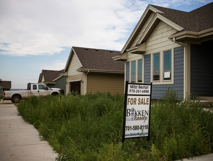 בית למכירה בצפון דקוטה, ארצות הברית (צילום: Andrew Burton, GettyImages IL)