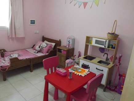 פרויקט גמר, רומינה יהודית גוניאדסקי, חדר ילדה (צילום: צילום ביתי)