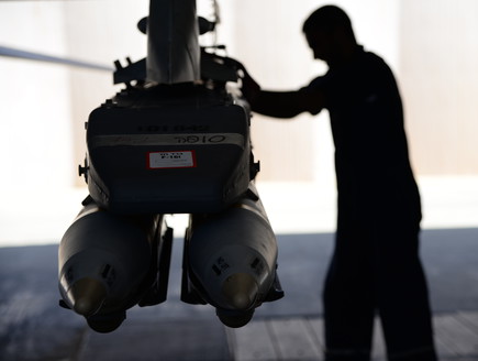 ברד קטלני, הפצצה המתקדמת של חיל האוויר (צילום: הגר עמיבר, אתר חיל האוויר)