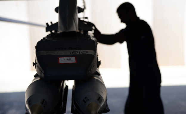 ברד קטלני, הפצצה המתקדמת של חיל האוויר (צילום: הגר עמיבר, אתר חיל האוויר)
