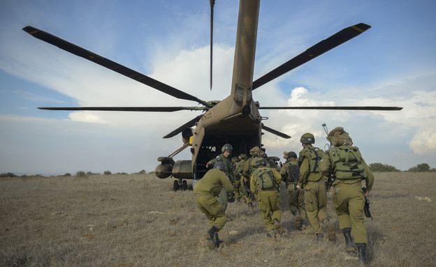 גדוד רם בתרגיל מוסק (צילום: דובר צה