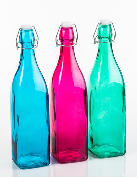 ארקוסטיל קיטצ'ן, בקבוק זכוכית לשתייה והגשה (צילום: יוסי פונס)