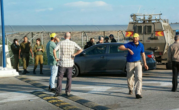 זירת ניסיון הפיגוע, היום (צילום: רשות המעברים במשרד הביטחון)