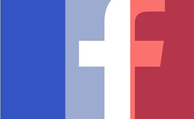 תמונת פרופיל בצבעי דגלי צרפת (צילום: טוויטר)