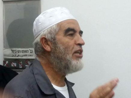 מנהיג התנועה, ראאד סלאח (צילום: עמית ולדמן, חדשות 2)