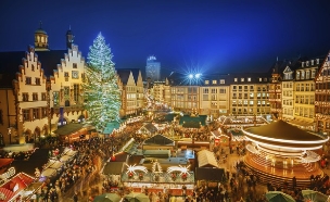 שוק חג מולד בפרנקפורט, גרמניה (צילום: אימג'בנק / Thinkstock)