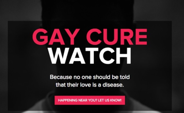 מאבק בטיפולי המרה (צילום: gaycurewatch.com)
