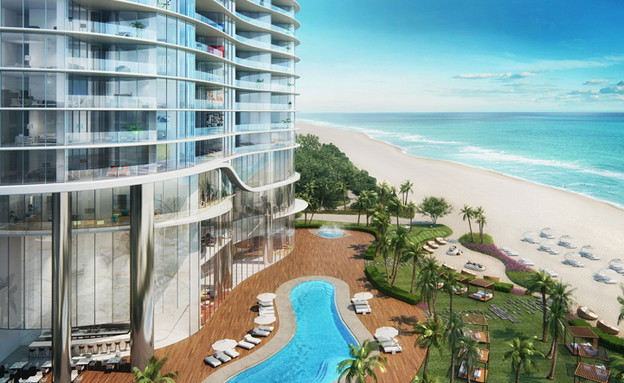 ריץ בפלורידה  (צילום: ritz-carlton residences, sunny isles beach)