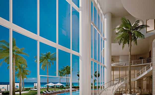 ריץ בפלורידה  (צילום: ritz-carlton residences, sunny isles beach)