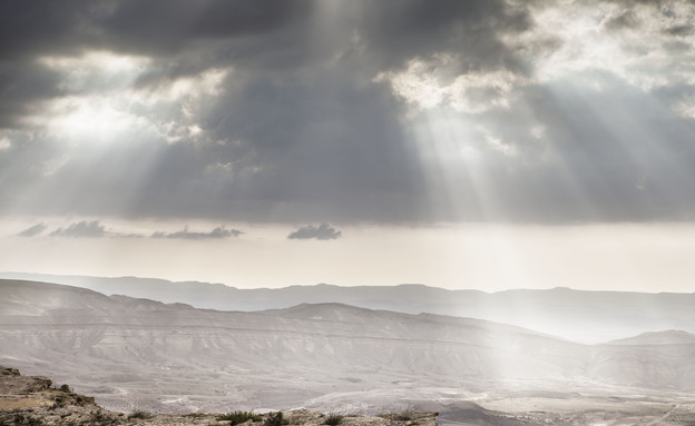 המכתש הגדול - תצפית מהר אבנון (צילום: עידן הוכמן, mako חופש)