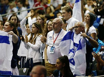 יש במה להתגאות. הקהל הישראלי מרוצה (אלן שיבר) (צילום: ספורט 5)