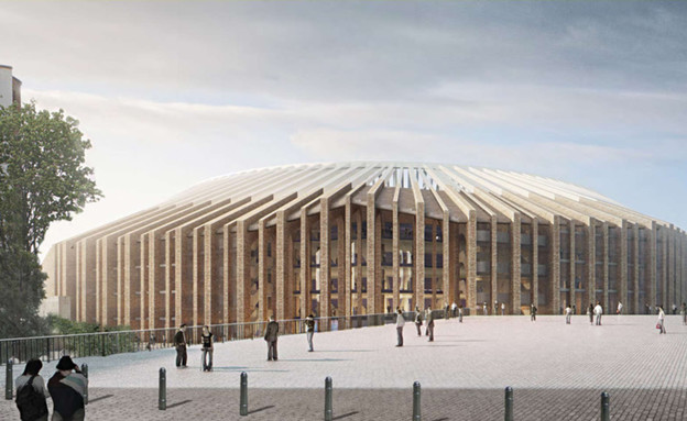 אצטדיון צ'לסי (צילום: הדמייה מהאתר של herzog & de meuron)