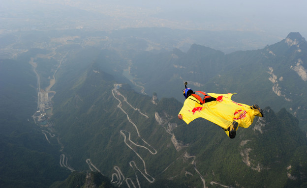 תחרות ספורט אקסטרים בסין (צילום: אימג'בנק/AFP)