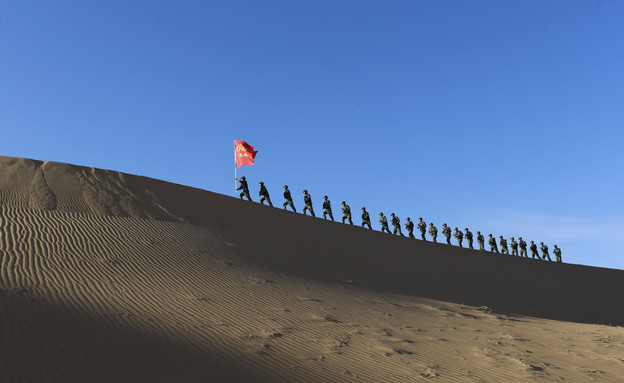 18.5 חיילים במדבר סיני (צילום: VCG, GettyImages IL)