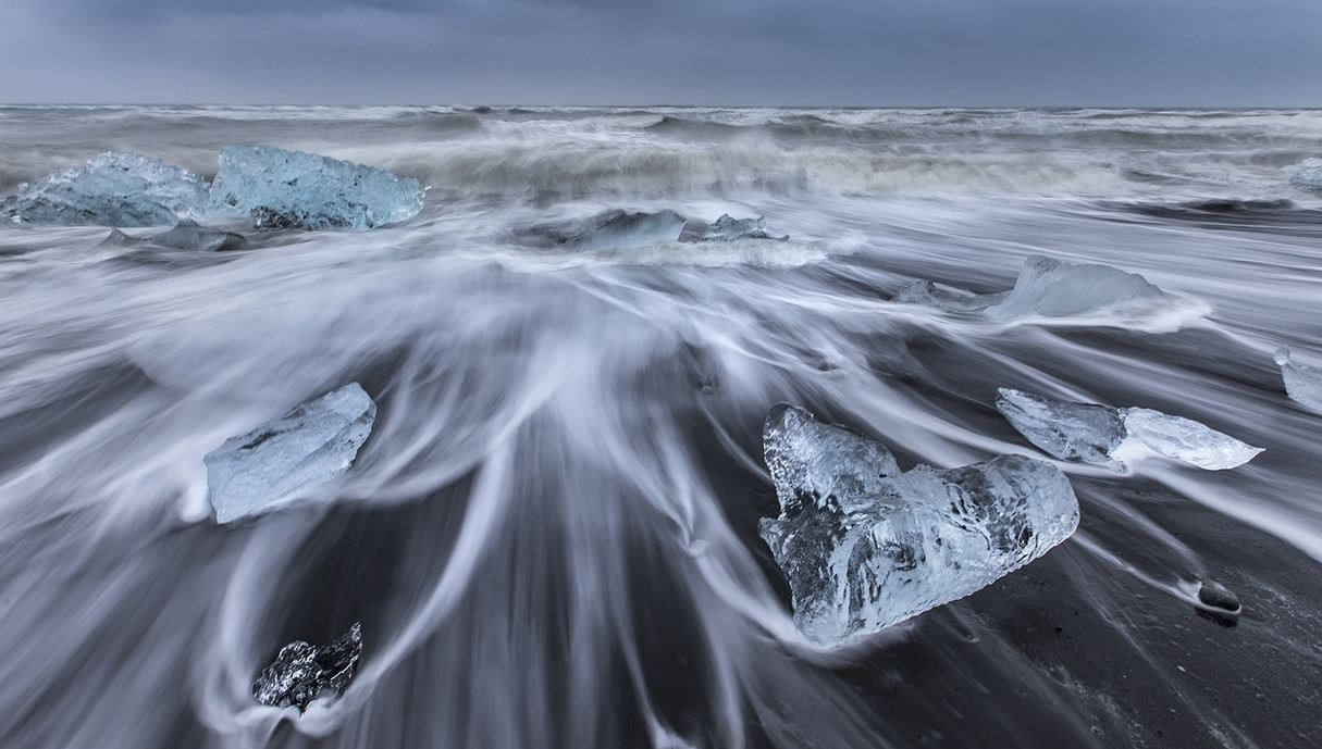 זוהר הקוטב באיסלנד