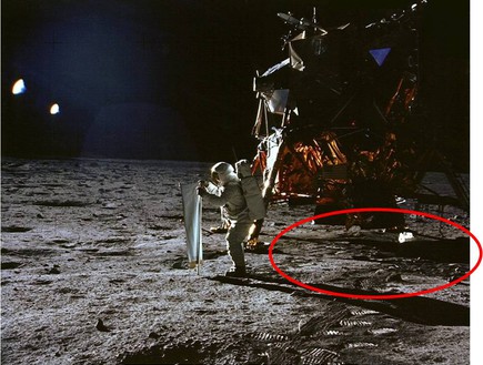 קונספירציה נחיתה על הירח (צילום: NASA)