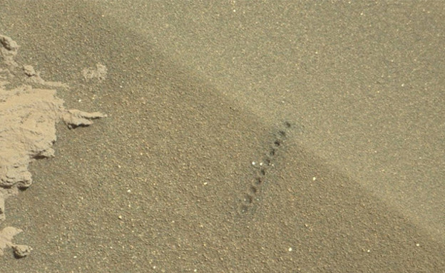 סימנים על מאדים (צילום: נאס"א)