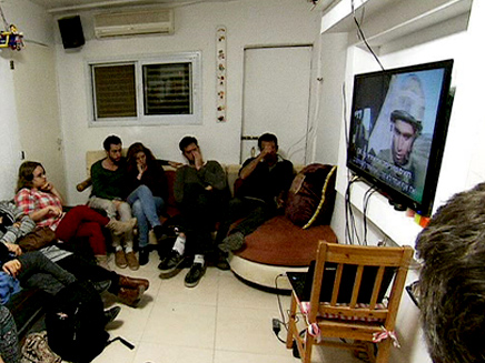 המפגש שפוצל לדירות בבאר שבע (צילום: חדשות 2)