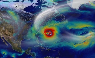 חיזוי מזג אוויר (צילום: NASA Goddard Space Flight Center)
