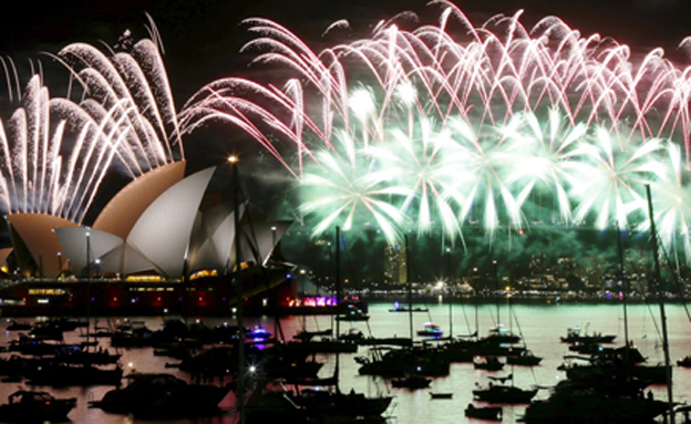 חגיגות הסילבסטר באוסטרליה, הערב חגיגות הסילבסטר באוסטרליה, הערב