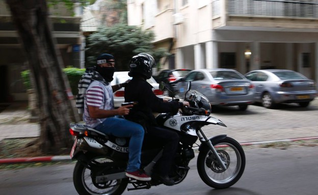 חיפושים אחר היורה בתל אביב, במהלך סוף השבוע (צילום: מוטי מילרוד, TheMarker)