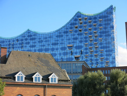 בניין הפילהרמונית, המבורג (צילום: לירון מילשטיין, המבורג, mako חופש)