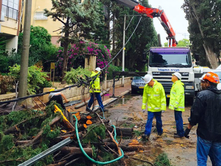 היערכות גם בחברת החשמל. ארכיון (צילום: חברת חשמל)