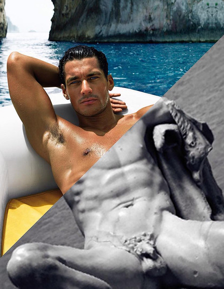 דיוויד טראבקו, davide-trabucco, david gandy, dolce & gabbana light (צילום: davide trabucco)