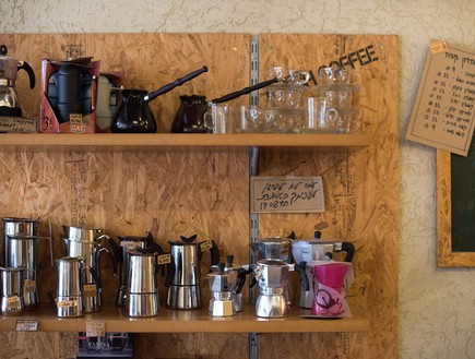 חנות קפה (צילום: נמרוד סונדרס, mako אוכל)
