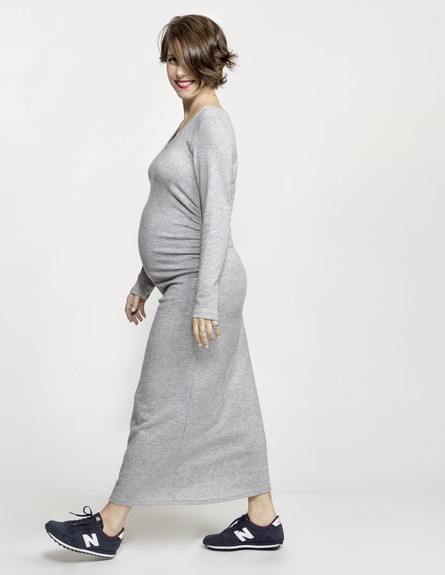 דפנה לוסטיג בהריון (צילום: דנה קרן)