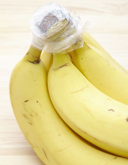 ניילון נצמד, ג, בננות עטופות (צילום: goodho.us)