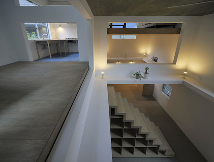 בית הנינג'ה (צילום: Hiroyuka Shinozaki Architects)