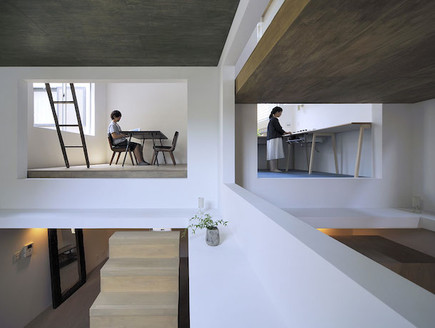 בית הנינג'ה (צילום: Hiroyuka Shinozaki Architects)