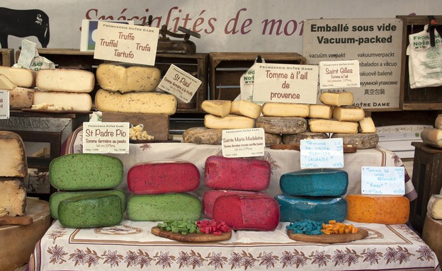 גבינות בצרפת (צילום: smartair.co.il)