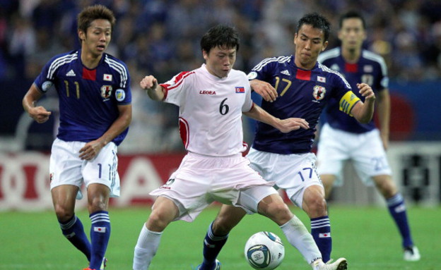 נבחרת צפון קוריאה בכדורגל (צילום: Kiyoshi Ota, GettyImages IL)