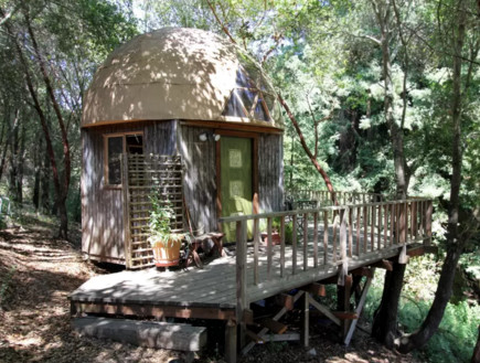 בית עץ בקליפורניה (צילום: Airbnb)