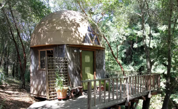 בית עץ בקליפורניה (צילום: Airbnb)
