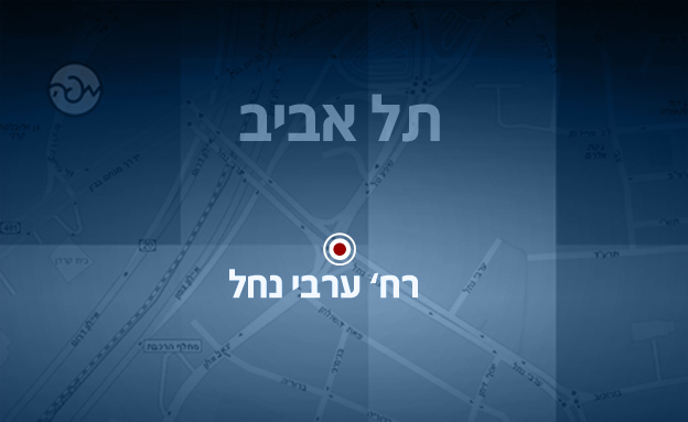 האזור בו אירע הפיצוץ (צילום: מפה)