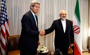 זריף קרי הסכם ארה"ב איראן (צילום: חדשות 2)