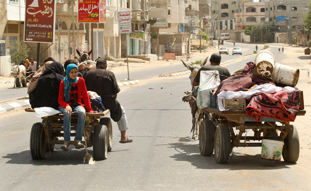 "חמאס לא דואג לרווחת האזרחים בעזה" (צילום: רויטרס)